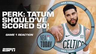 Perk says he’s hard on Jayson Tatum because of a ‘pattern of behavior’ | NBA Today