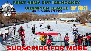 FIRST ARMY CUP ICE-HOCKEY CHAMPION  { SNOWSTORM CHIKTAN IN COLLABORATION WITH 10 SIKH REGIMENT }