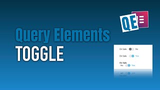 Toggle filter - Query Elements
