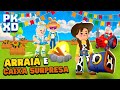 Arraiá XD com nova CAIXA SURPRESA e MAIS! Fazenda no PK XD