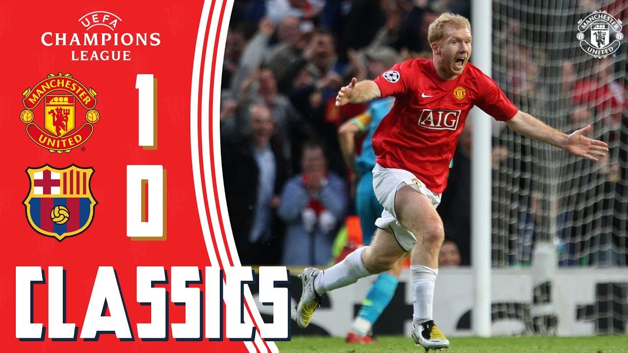 Champions League Classic | Manchester United 1-0 Barcelona (2008 ...