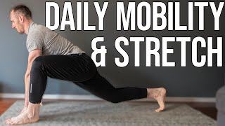 10 Minute Mobility & Stretching Routine Follow Along - Morning, Daily, Warm up, or Cool Down