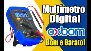 Multímetro Digital EXBOM MD 180L: Será que Vale a Pena? Teste rápido