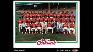 1978 Cleveland Indians AL MLB Baseball Season!