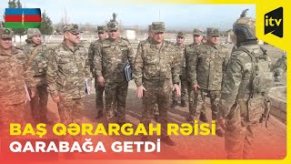 Kərim Vəliyev, Hikmət Mirzəyev və MN-in digər rəhbər heyəti Qarabağa gedib