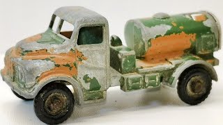 Matchbox restoration Austin 200 Gallon Truck No. 71 toy diecast car spring renovation