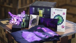 Mine Chest the Minecraft Monthly Box December 2017 Unboxing