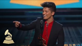 Bruno Mars Wins Best Pop Vocal Album for Unorthodox Jukebox | GRAMMYs