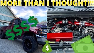 TOTAL COST of Building My 7.3 Powerstroke: Full Spending Breakdown!!!