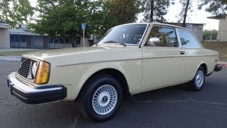 Volvo 242 Coupe 242DL Video * 1 Owner Brick * Youngtimer Classic Car Review  200 Series