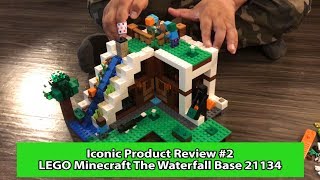 Iconic Product Review #2 - LEGO Minecraft The Waterfall Base 21134