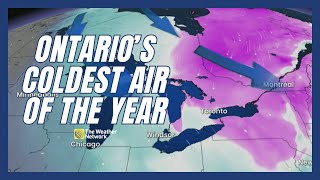 Coldest Weekend Of The Year To Chill Southern Ontario | #forecast