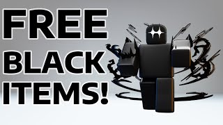 20+ FREE BLACK ITEMS! ROBLOX EVENT [2025] + ROBLOX GIVEAWAY