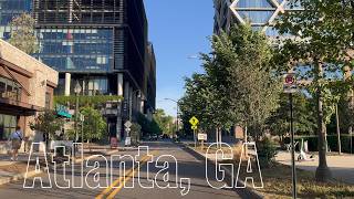 POV Weekend Drive in Atlanta GA ☀️ | Sunny Evening City Vibes ✨ | Relaxing ASMR Driving Experience