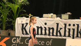 Astrid - Sprong1 - Instap niveau 8 - NK turnen 2e divisie Almelo - 12-05-2012