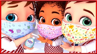 Lava las manos en español - Canciones infantiles - Banana Cartoon Español [HD]