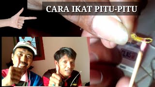 Cara mengikat pita pitu-pitu Layangan Bugis #3