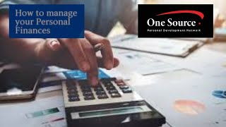 Managing Your Personal Finances - A Commonsense Approach