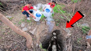 सुनसान भूतिया कुए में डाली गैस | 100 Liters Nitrogen in Haunted Well | Ab Kya Hoga?