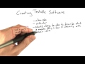 1.14   Creating Testable Software