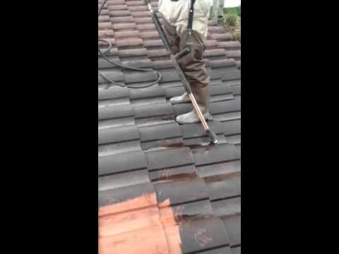 How to walk on and clean a tile roof How to walk on and clean a tile roof