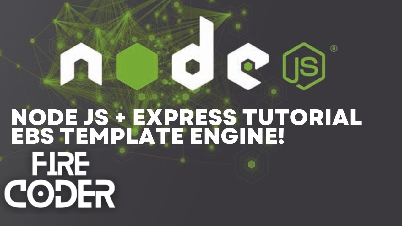 Node Js Express Tutorial Handlebars Templating Engine Youtube