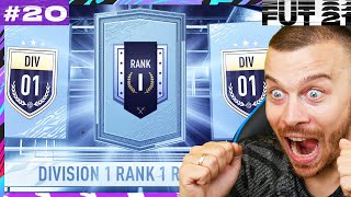 FIFA 21 MY FIRST EVER DIVISION 1 RIVALS RANK 1 REWARDS in ULTIMATE TEAM! WE PACKED A GREAT PLAYER!