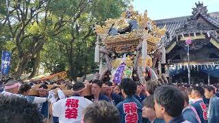 令和５年度 魚吹八幡神社 本宮 福井村 宮入境内