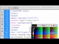 HTML5 Fixed Header and Footer Div Web Page Layout Creation Tutorial
