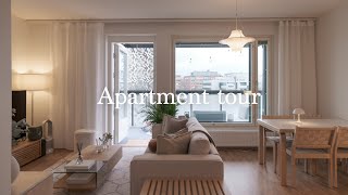 Minimalist Apartment Tour I 56 sqm Cozy Apartment in Finland I Nordic Home
