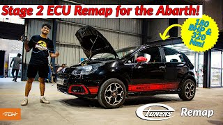 Stage 2 ECU Remap for the Abarth Punto from ETuners India! | Project Abarth