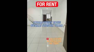 DOUBLE STOREY HOUSE FOR RENT @TAMAN SCIENTEX UTAMA