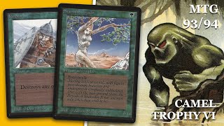 Mono Green vs UG Enchantress, Semi-Final Camel Trophy VI | OS Magic The Gathering #mtg9394