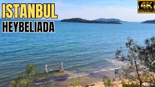 🇹🇷 Istanbul Heybeliada Turkey Relaxing walk 4K