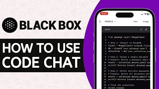 How to Use Code Chat in Blackbox AI (2025) - Full Guide
