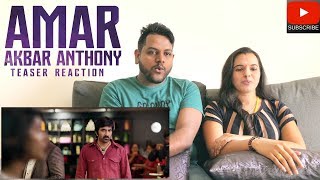 Amar Akbar Anthony Teaser Reaction | Malaysian Indian Couple | Ravi Teja