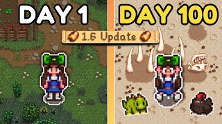 I played 100 Days of Stardew Valley Mega Modded 1.6 Edition