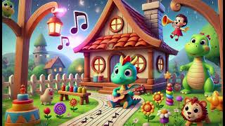 Title: The Little Dragon's Adventure 1 | @FrozenKidsNurseryRhymes  | Cartoon Kids Songs