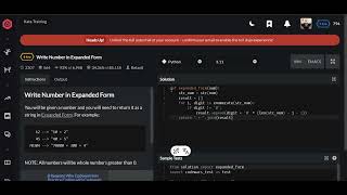 Codewars | Write Number in Expanded Form | Python 6 kyu