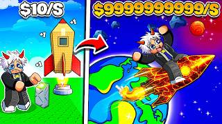 BI HUỲNH NÂNG CẤP TÊN LỬA GIẤY THÀNH TÊN LỬA GALAXY TRONG ROBLOX