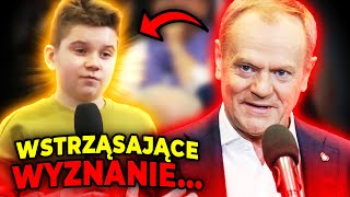 Wstrząsające wyznanie 14-latka na wiecu Tuska. Jest błyskawiczna reakcja