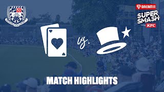 Match Highlights - FINAL BALL THRILLER! Auckland HEARTS vs. Canterbury Magicians, Super Smash 23/24