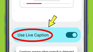 OnePlus Mobile || Live Caption Setting On / Off