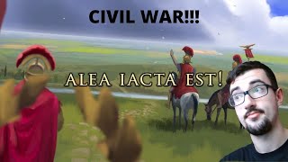 Slovene reacts to Caesar's Great Roman Civil War - How it all started - DOCUMENTARY