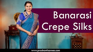 Pure Banarasi Crepes | Prashanti | 6 December 2023