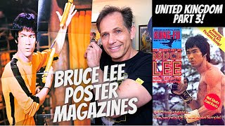 BRUCE LEE United Kingdom Kung Fu Monthly Poster Magazines Part 3 | Bruce Lee VINTAGE Posters!