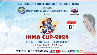 IKMA CUP 2024 - 9th Inter-Dojo  Karate Championship || DAY 1 || V4NEWS LIVE