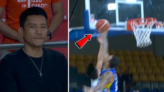Calvin Abueva Shocks James Yap w/ Crazy in your face Block! The Beast Unleashed!