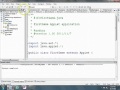 Java Applet Example Video 1/10 - JCreator IDE