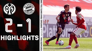 Championship postponed | Highlights 1. FSV Mainz 05 vs. FC Bayern 2-1